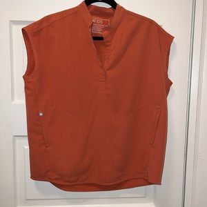 figs oversized rafaela scrub top